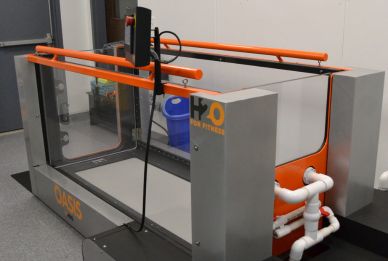 Rehabilitation-img A machine featuring a pipe and hose connected to it